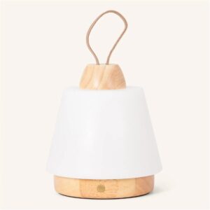 Liv Tischlampe Hellbraune - kabellos und dimmbar