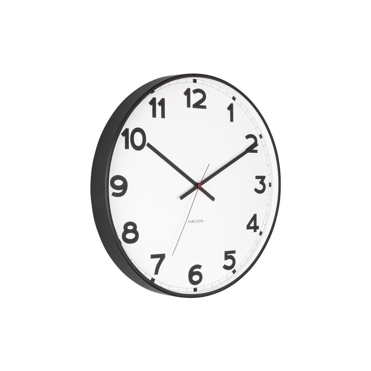 a96029a6-eb35-425e-b3f9-7a460b696db0_1200x1200_fill.jpg Aurum Wanduhr Schwarz/Weiß - elegante Wanduhr aus Eisen