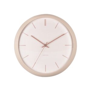 Antra Wanduhr Rosa - stilvolles Design mit Eisenrahmen