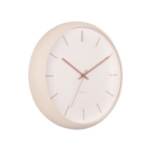 Antra Wanduhr Rosa - stilvolles Design mit Eisenrahmen